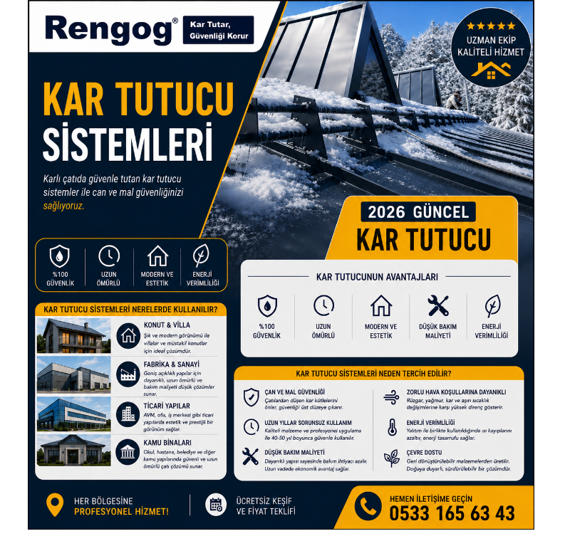 Kenet Çatı Kaplama -Kenet