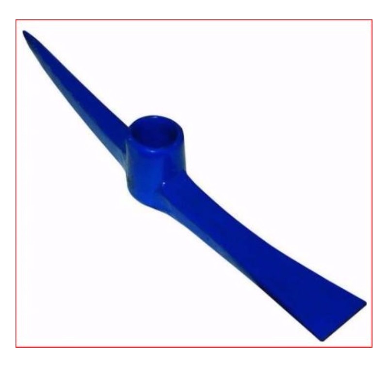 EL ALETLERİ - KAZMALAR VE SAPLARI - Mavi Çelik Kazma 2,5 kg - Sapsız -BUM - DGR-0100850