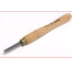 EL ALETLERİ -ISKARPELALAR - NAREX 818304 HSS Mini Ahşap Torna Bıçağı Yuvarlak Ağız 8x50 mm